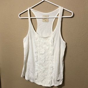 White Hollister tank top